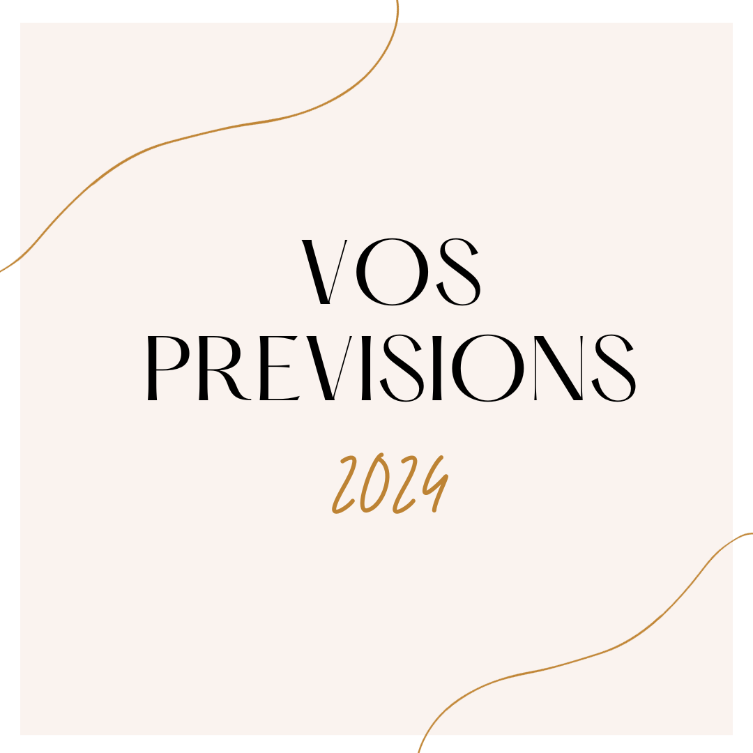 Vos prévisions 2024